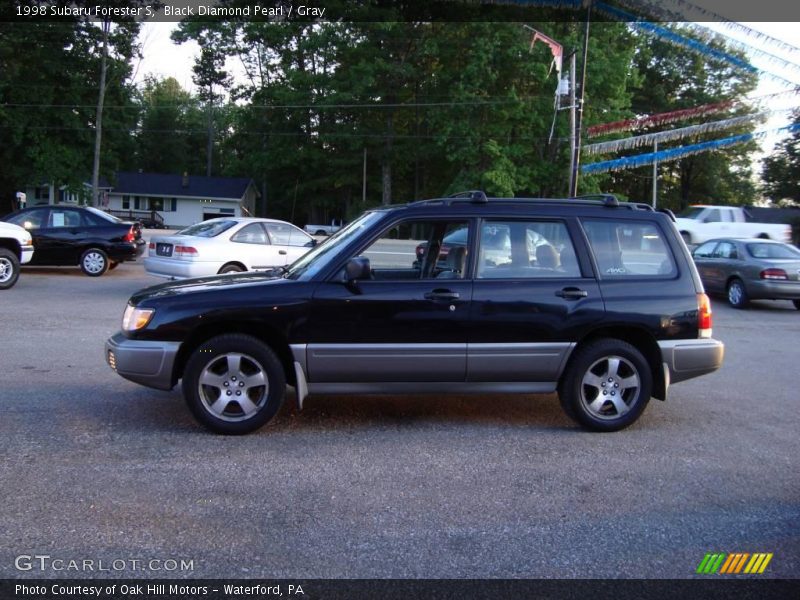 Black Diamond Pearl / Gray 1998 Subaru Forester S