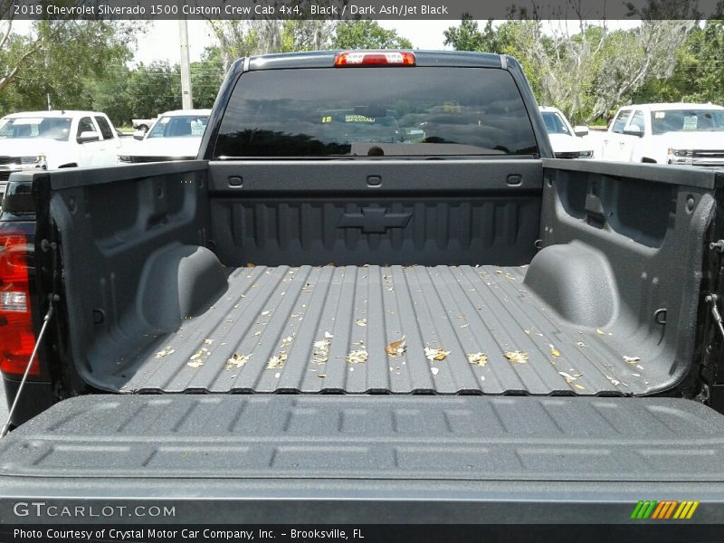 Black / Dark Ash/Jet Black 2018 Chevrolet Silverado 1500 Custom Crew Cab 4x4