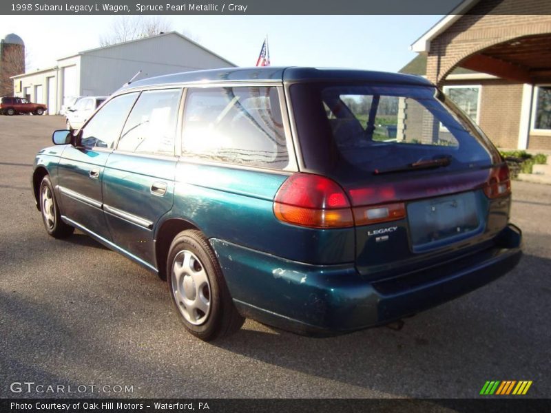 Spruce Pearl Metallic / Gray 1998 Subaru Legacy L Wagon