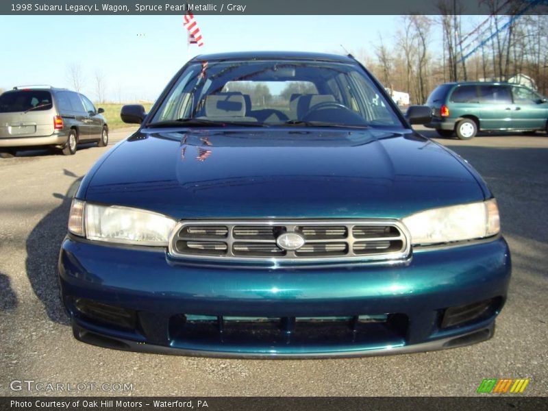 Spruce Pearl Metallic / Gray 1998 Subaru Legacy L Wagon