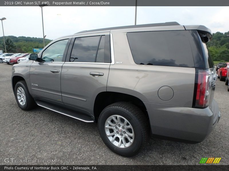 Pepperdust Metallic / Cocoa/Dune 2019 GMC Yukon SLT 4WD