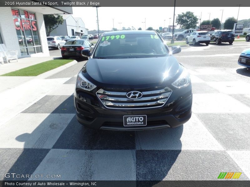 Twilight Black / Beige 2016 Hyundai Santa Fe Sport