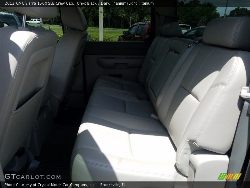 Onyx Black / Dark Titanium/Light Titanium 2012 GMC Sierra 1500 SLE Crew Cab