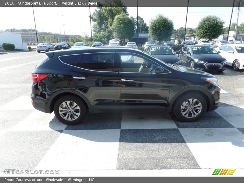 Twilight Black / Beige 2016 Hyundai Santa Fe Sport