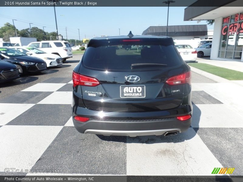 Twilight Black / Beige 2016 Hyundai Santa Fe Sport