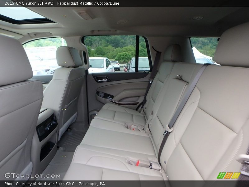 Rear Seat of 2019 Yukon SLT 4WD