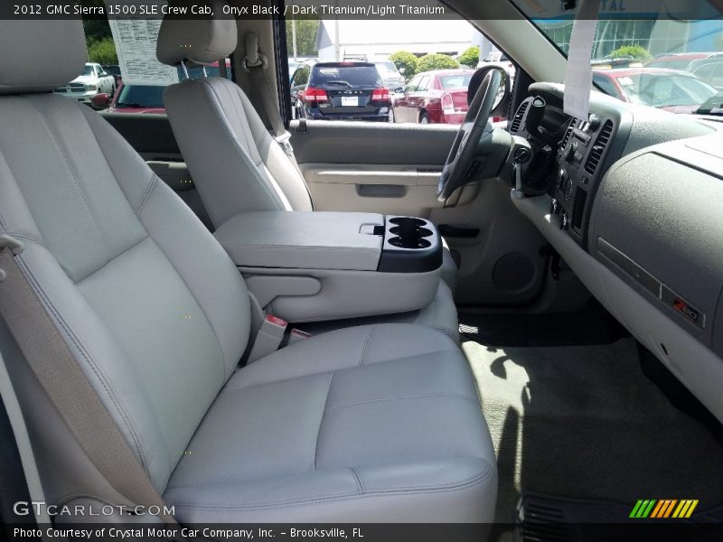 Onyx Black / Dark Titanium/Light Titanium 2012 GMC Sierra 1500 SLE Crew Cab