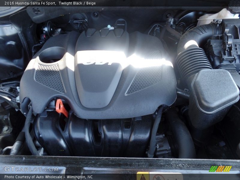 Twilight Black / Beige 2016 Hyundai Santa Fe Sport