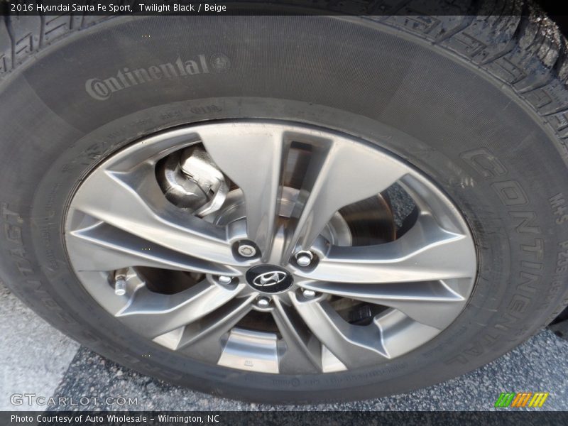 Twilight Black / Beige 2016 Hyundai Santa Fe Sport