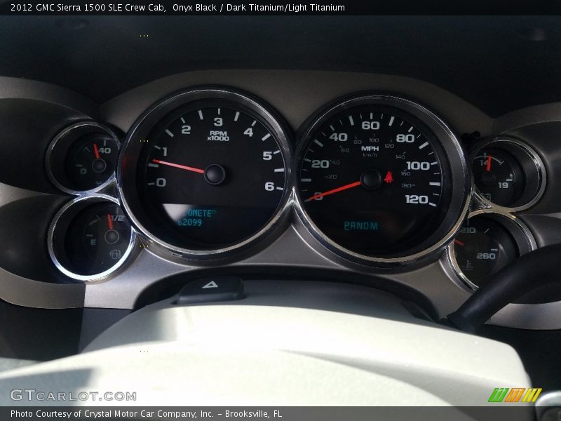 Onyx Black / Dark Titanium/Light Titanium 2012 GMC Sierra 1500 SLE Crew Cab
