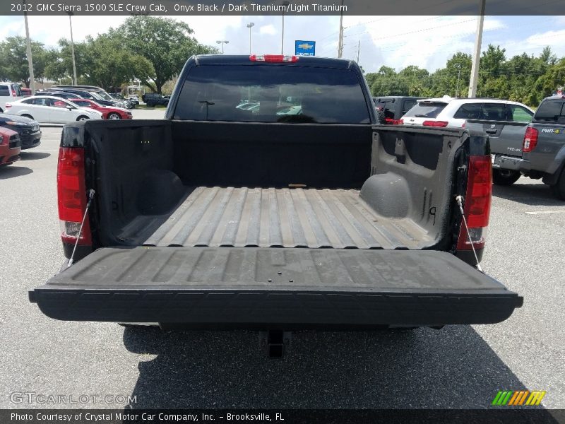 Onyx Black / Dark Titanium/Light Titanium 2012 GMC Sierra 1500 SLE Crew Cab