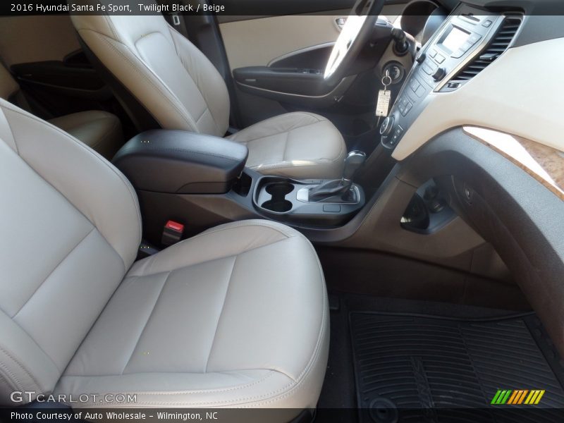Twilight Black / Beige 2016 Hyundai Santa Fe Sport