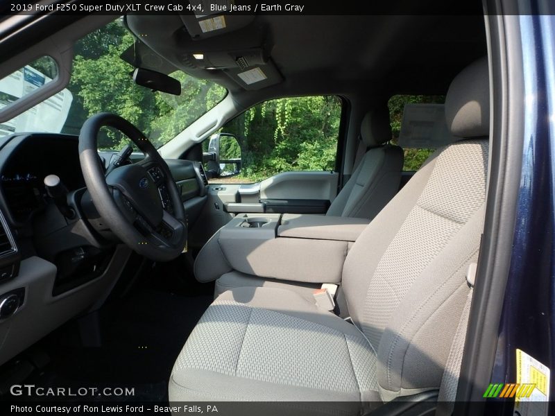 Front Seat of 2019 F250 Super Duty XLT Crew Cab 4x4
