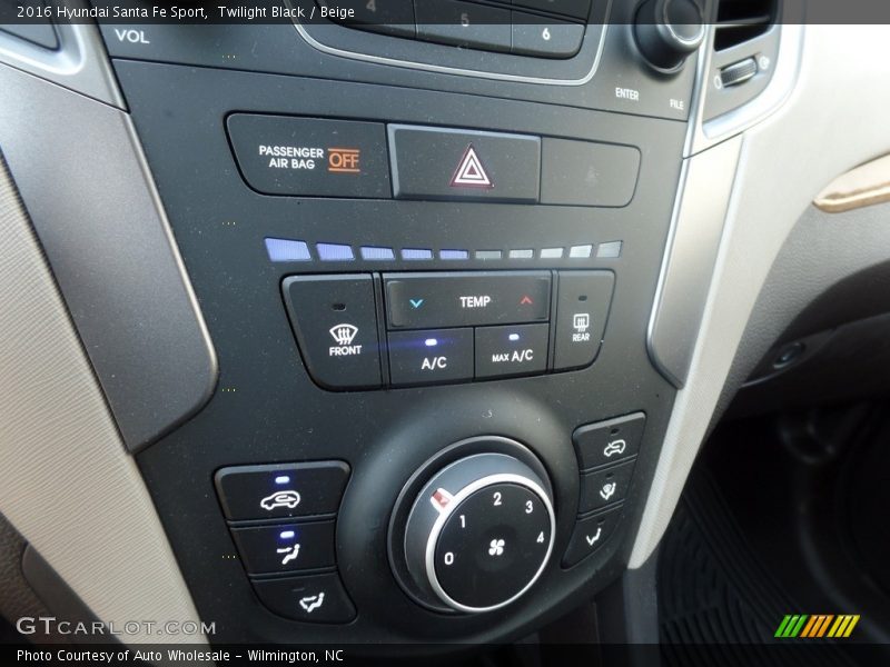 Twilight Black / Beige 2016 Hyundai Santa Fe Sport