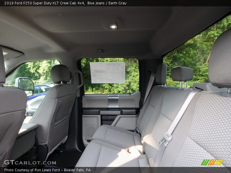 Rear Seat of 2019 F250 Super Duty XLT Crew Cab 4x4