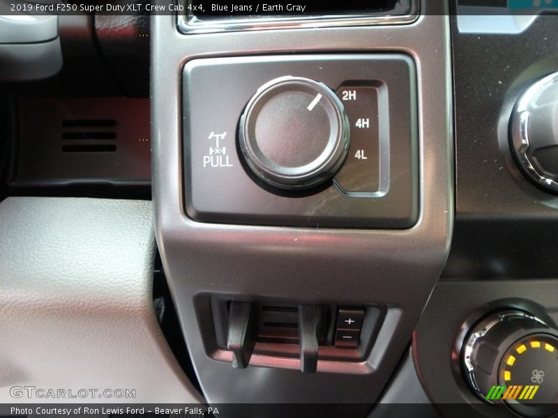 Controls of 2019 F250 Super Duty XLT Crew Cab 4x4