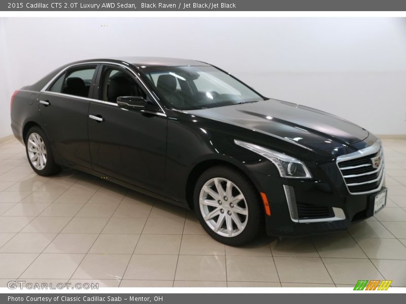 Black Raven / Jet Black/Jet Black 2015 Cadillac CTS 2.0T Luxury AWD Sedan
