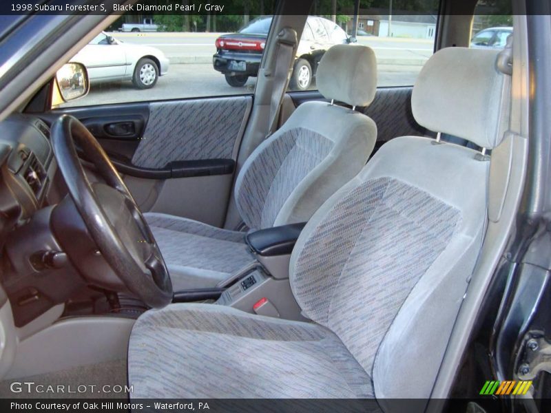 Black Diamond Pearl / Gray 1998 Subaru Forester S