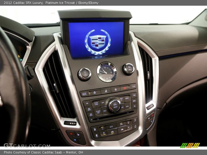 Platinum Ice Tricoat / Ebony/Ebony 2012 Cadillac SRX Luxury