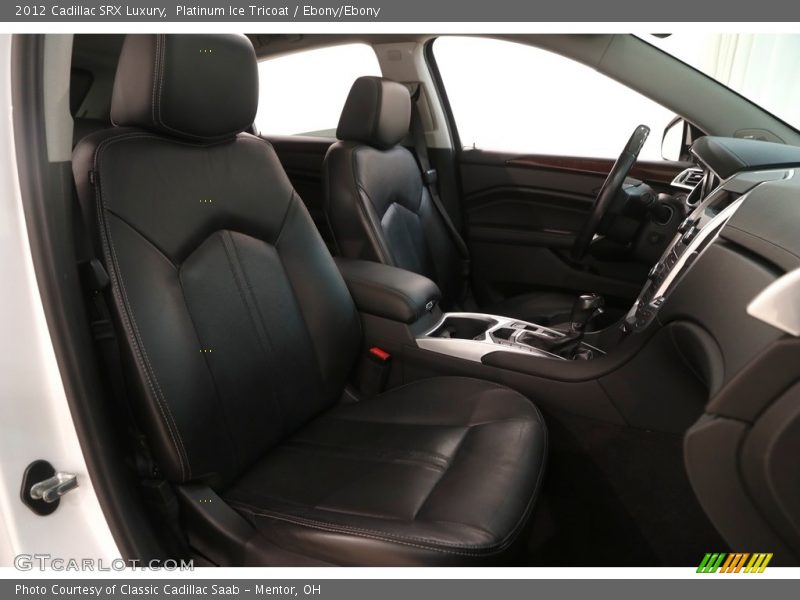 Platinum Ice Tricoat / Ebony/Ebony 2012 Cadillac SRX Luxury