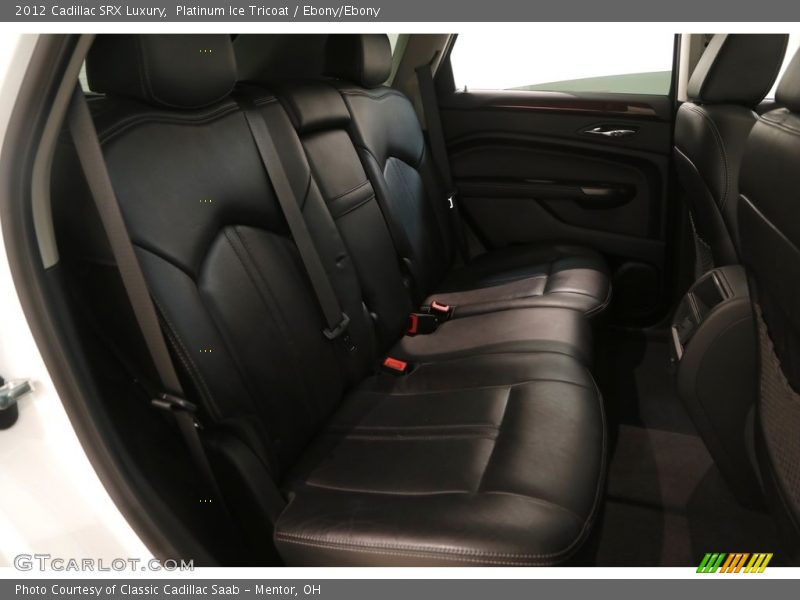 Platinum Ice Tricoat / Ebony/Ebony 2012 Cadillac SRX Luxury