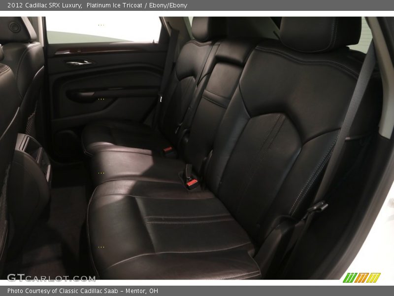 Platinum Ice Tricoat / Ebony/Ebony 2012 Cadillac SRX Luxury