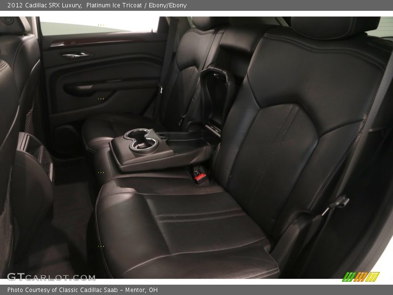 Platinum Ice Tricoat / Ebony/Ebony 2012 Cadillac SRX Luxury