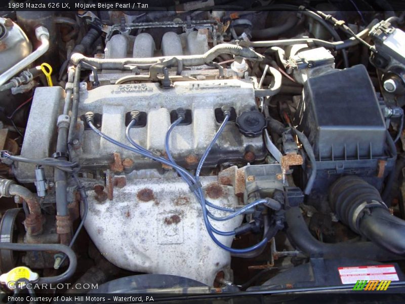 Mojave Beige Pearl / Tan 1998 Mazda 626 LX