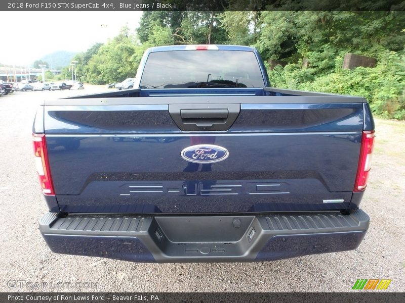 Blue Jeans / Black 2018 Ford F150 STX SuperCab 4x4