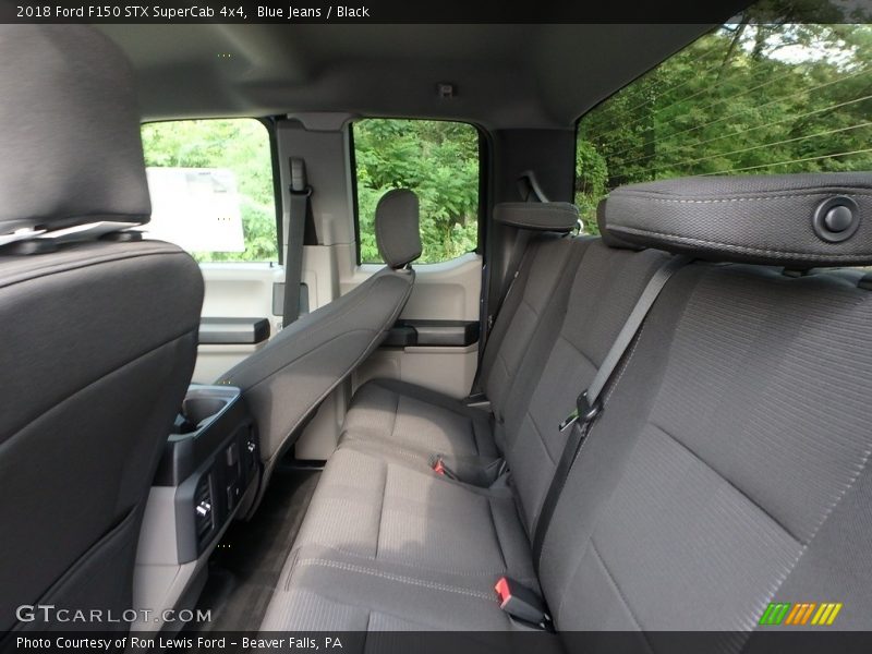 Blue Jeans / Black 2018 Ford F150 STX SuperCab 4x4