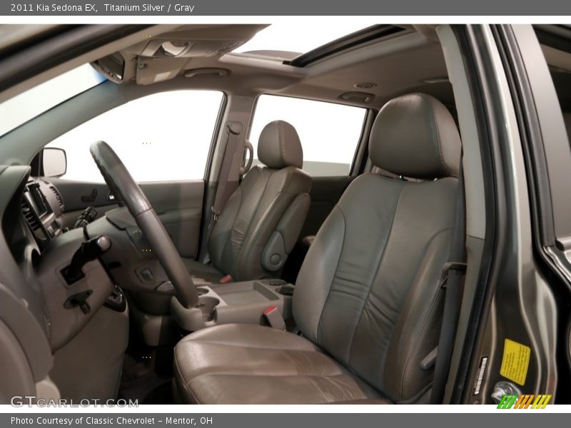 Titanium Silver / Gray 2011 Kia Sedona EX