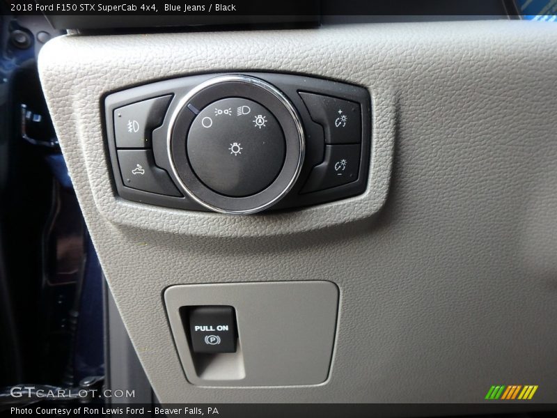 Blue Jeans / Black 2018 Ford F150 STX SuperCab 4x4