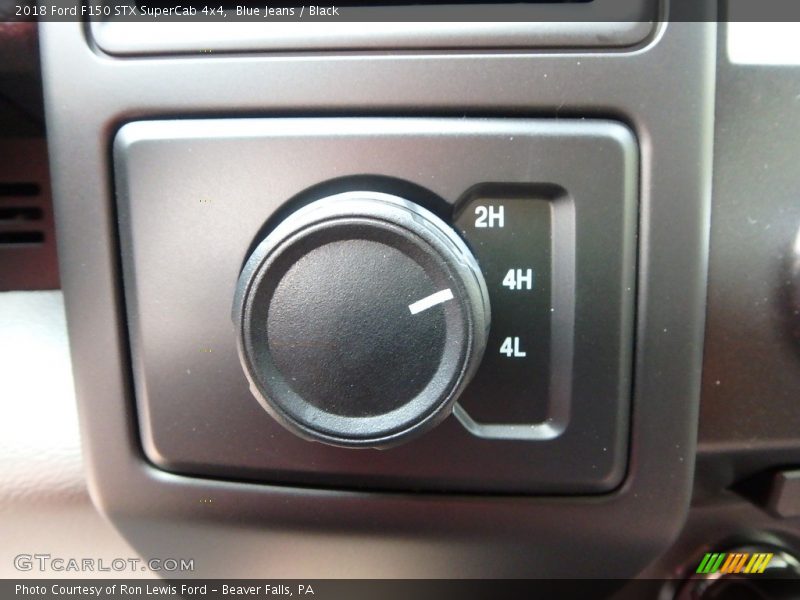 Blue Jeans / Black 2018 Ford F150 STX SuperCab 4x4