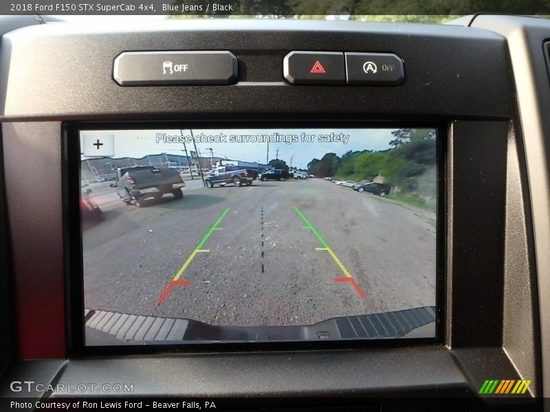 Blue Jeans / Black 2018 Ford F150 STX SuperCab 4x4