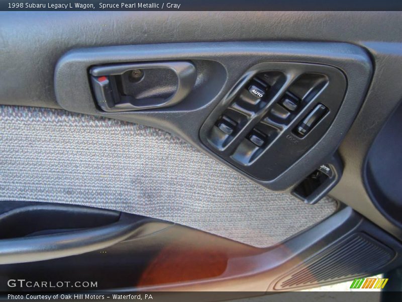 Spruce Pearl Metallic / Gray 1998 Subaru Legacy L Wagon
