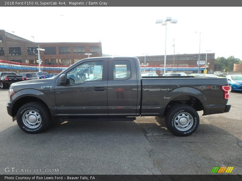 Magnetic / Earth Gray 2018 Ford F150 XL SuperCab 4x4