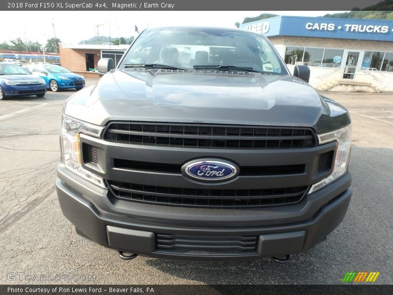 Magnetic / Earth Gray 2018 Ford F150 XL SuperCab 4x4