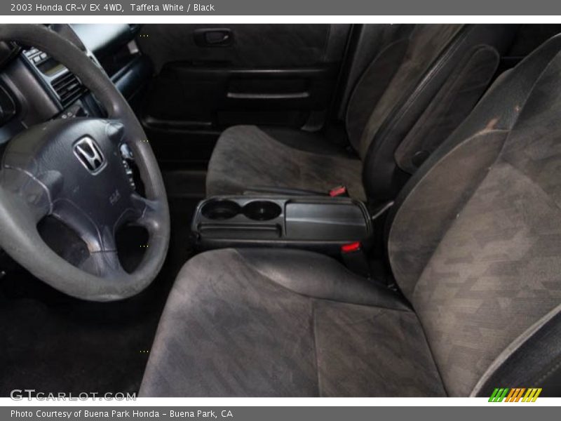 Taffeta White / Black 2003 Honda CR-V EX 4WD