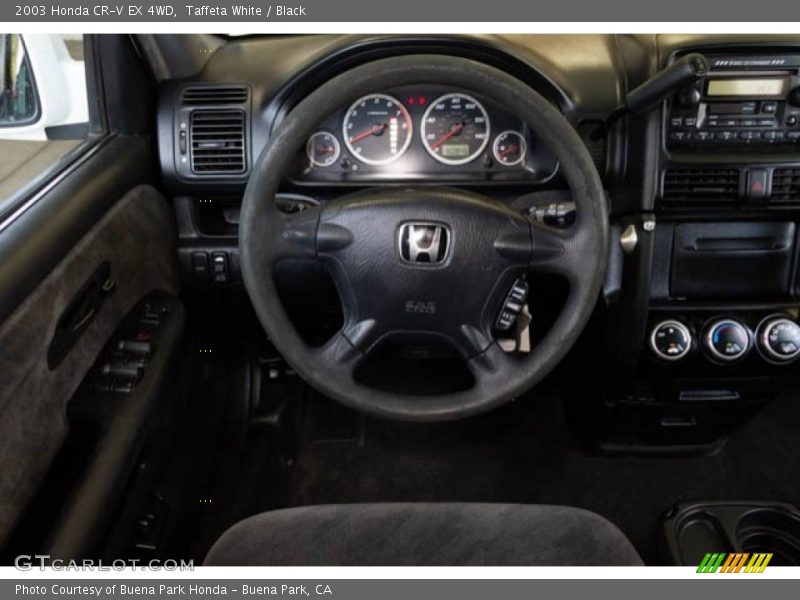 Taffeta White / Black 2003 Honda CR-V EX 4WD