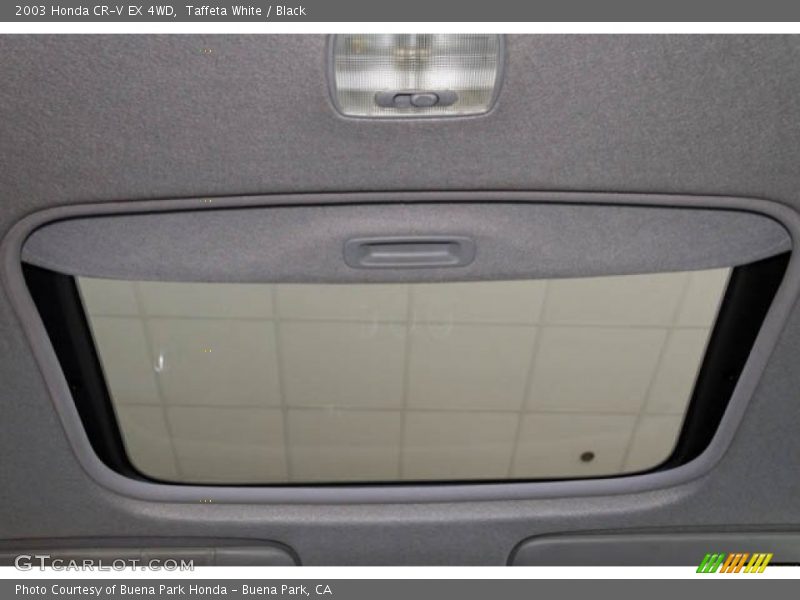 Taffeta White / Black 2003 Honda CR-V EX 4WD