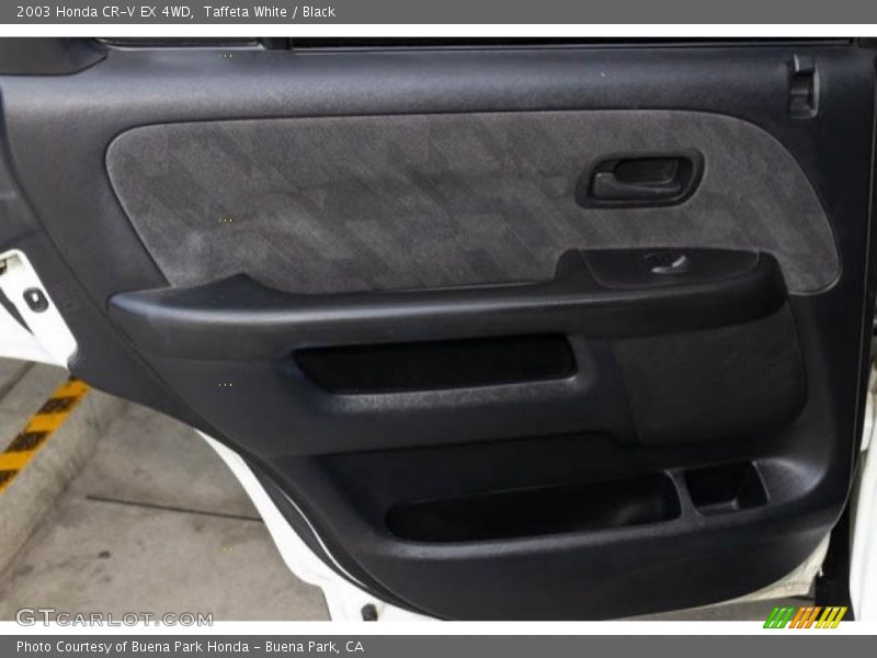 Taffeta White / Black 2003 Honda CR-V EX 4WD