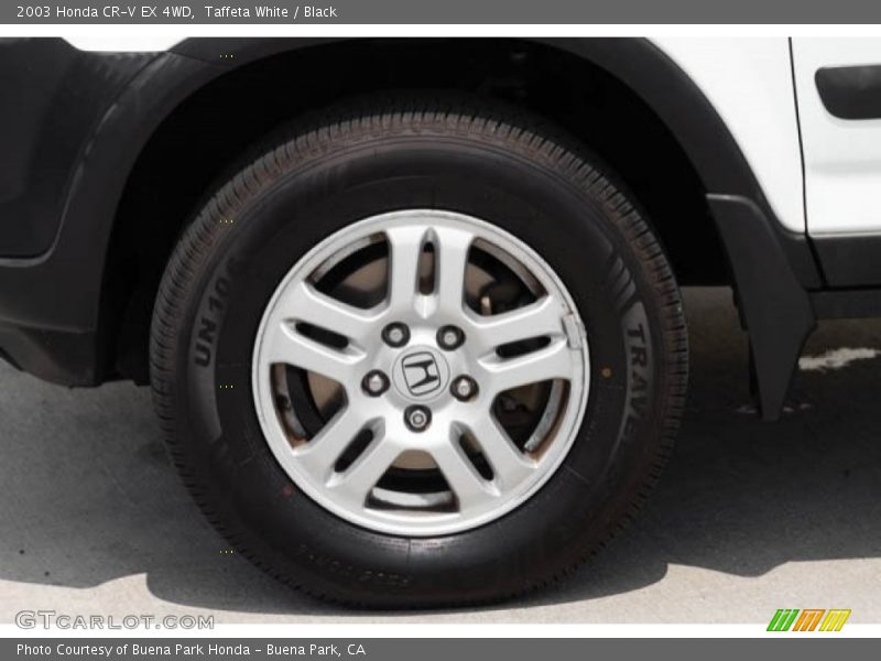 Taffeta White / Black 2003 Honda CR-V EX 4WD