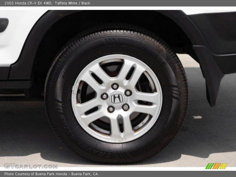 Taffeta White / Black 2003 Honda CR-V EX 4WD