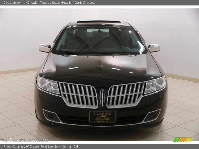 Tuxedo Black Metallic / Dark Charcoal 2011 Lincoln MKZ AWD