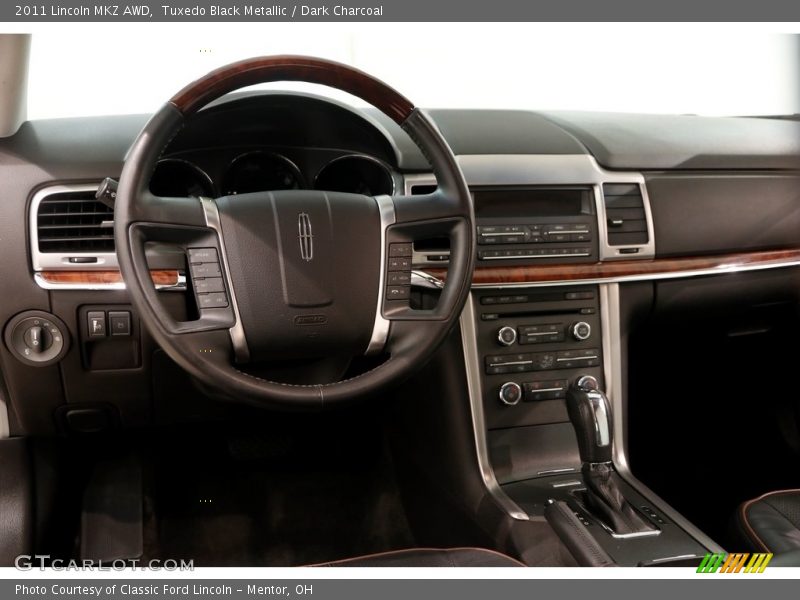 Tuxedo Black Metallic / Dark Charcoal 2011 Lincoln MKZ AWD