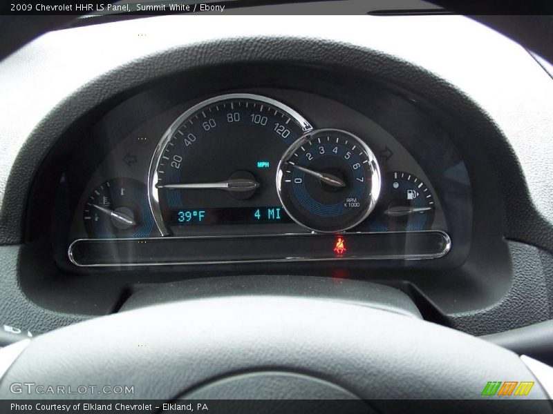 Summit White / Ebony 2009 Chevrolet HHR LS Panel