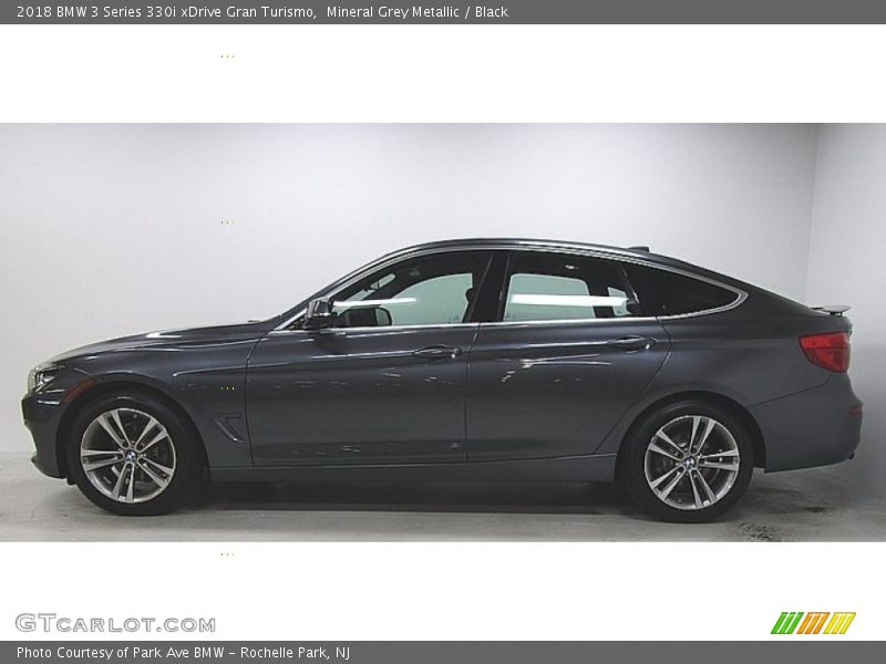 Mineral Grey Metallic / Black 2018 BMW 3 Series 330i xDrive Gran Turismo