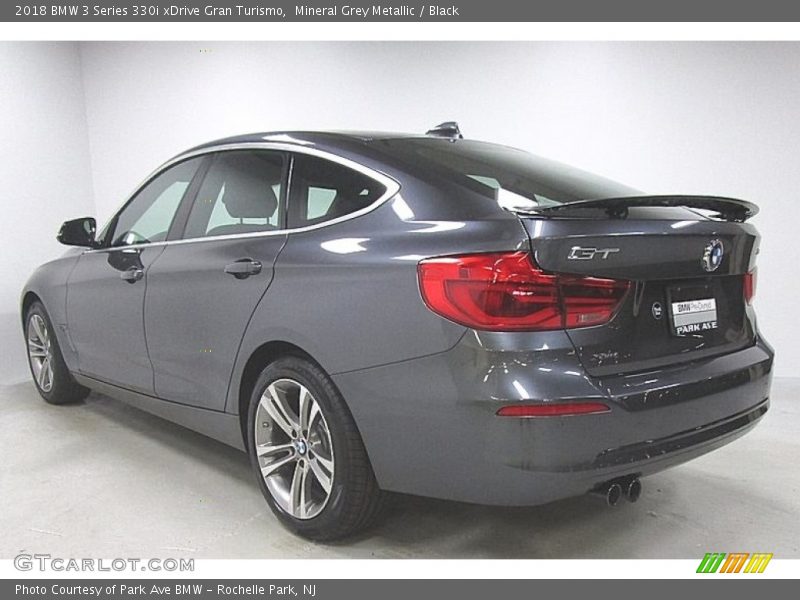 Mineral Grey Metallic / Black 2018 BMW 3 Series 330i xDrive Gran Turismo