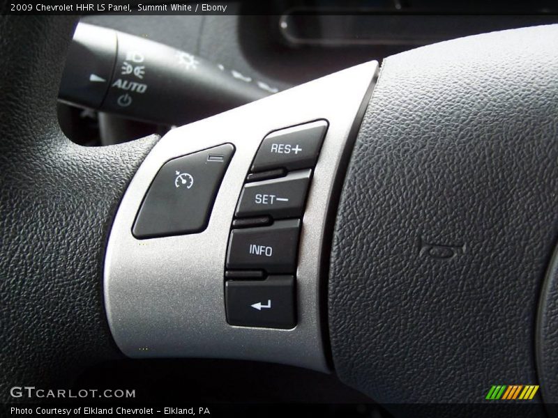 Summit White / Ebony 2009 Chevrolet HHR LS Panel