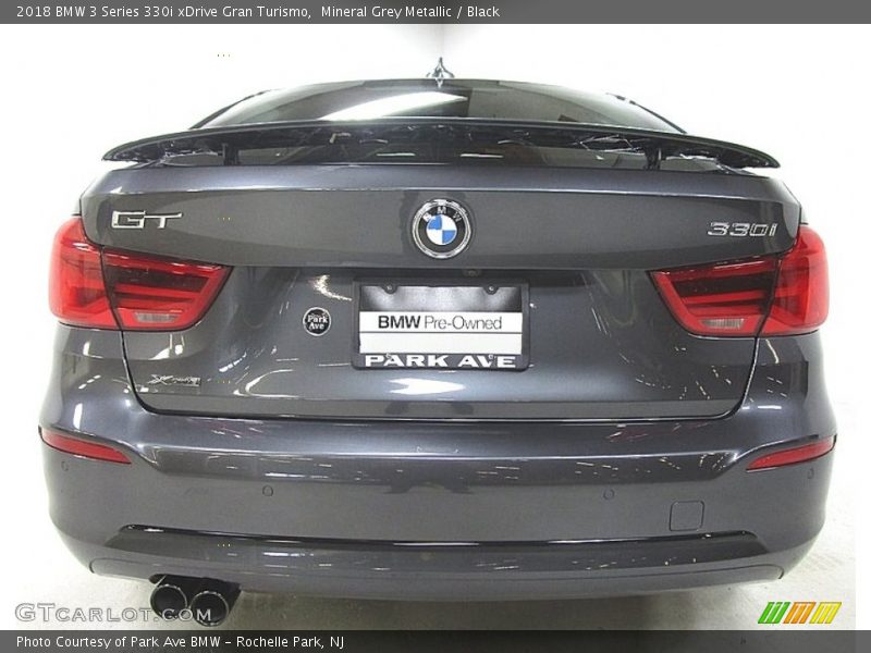 Mineral Grey Metallic / Black 2018 BMW 3 Series 330i xDrive Gran Turismo